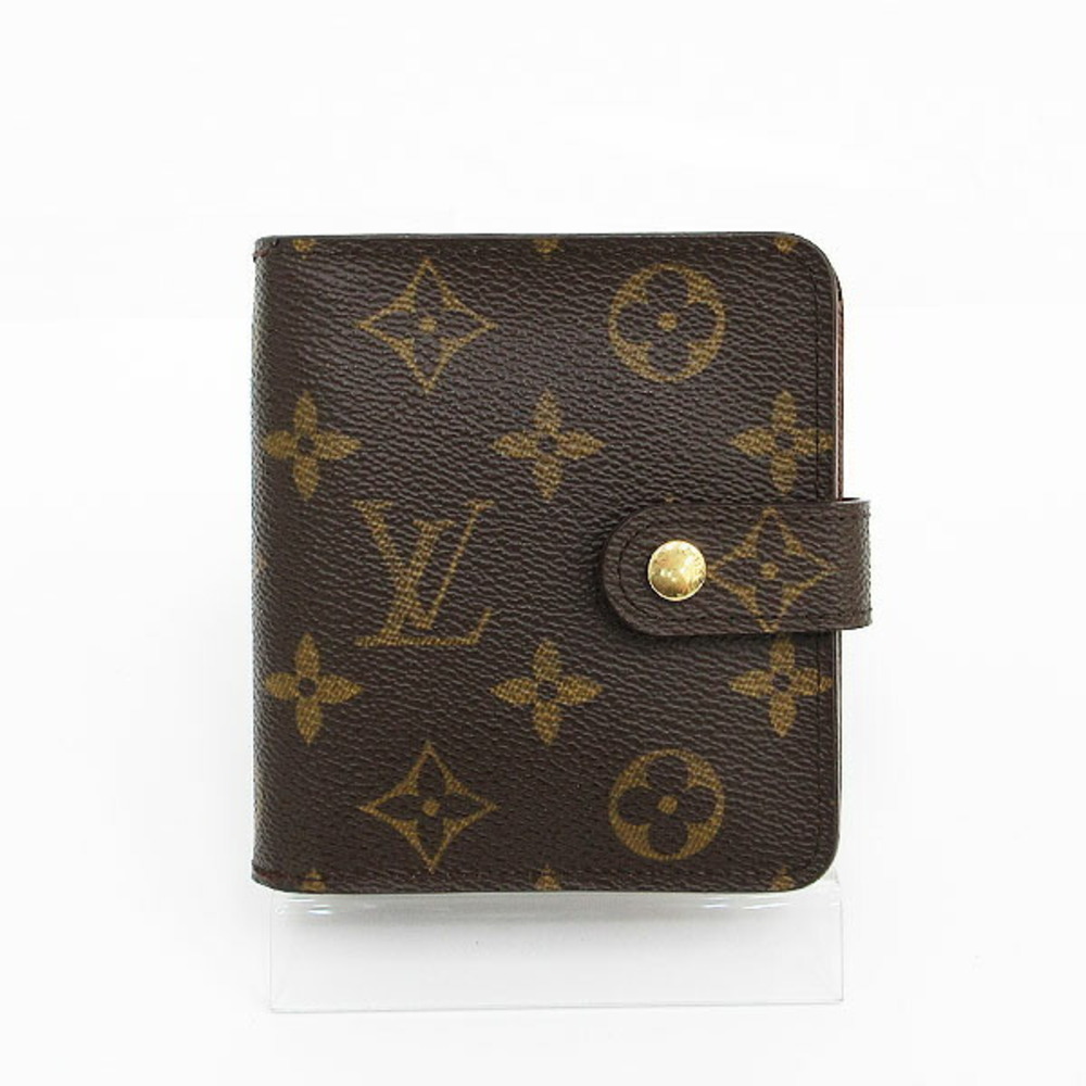 Louis Vuitton Monogram Compact Zip Bifold Wallet